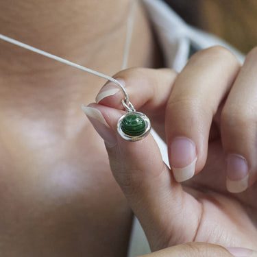 Healing Necklace | Carved Flowers - Rita's Rainbow Jewelry - Handmade  Gemstone Jewelry